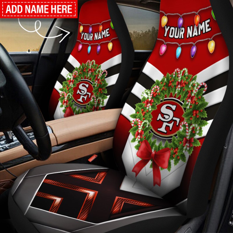 San Francisco 49ers Personalized Car Seat Covers