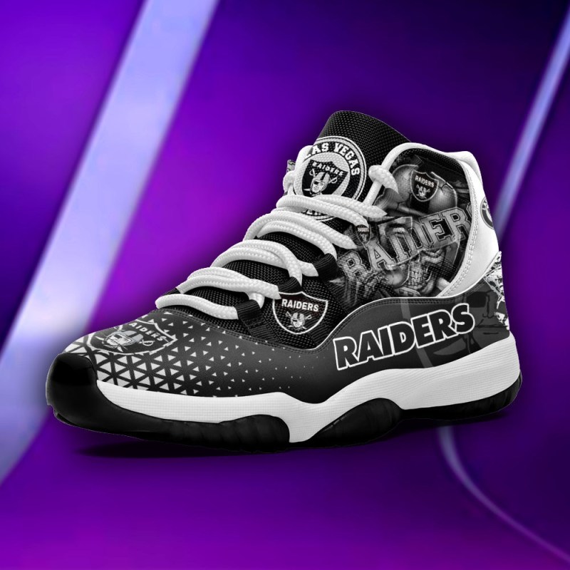 Las Vegas Raiders AJD11 Sneakers Detail