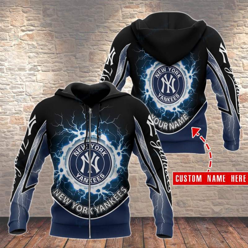 New York Yankees Hoodie back view