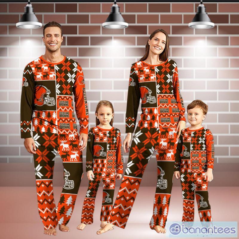 Cleveland Browns Pajamas Christmas Gift