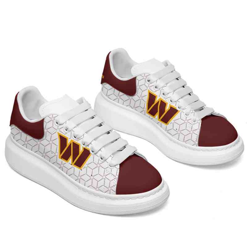 Washington Commanders MQ Sneakers in Action