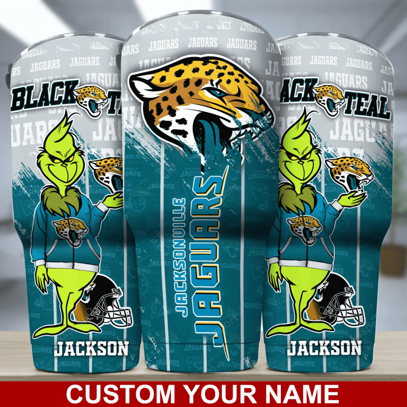 Jacksonville Jaguars Personalized Tumbler