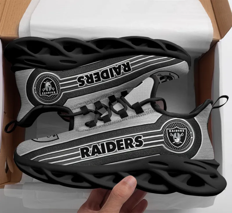 Las Vegas Raiders Yezy Running Sneakers