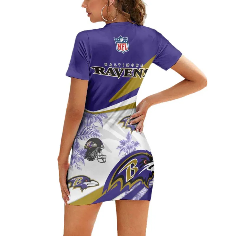 Game Day Ready Baltimore Ravens Dress