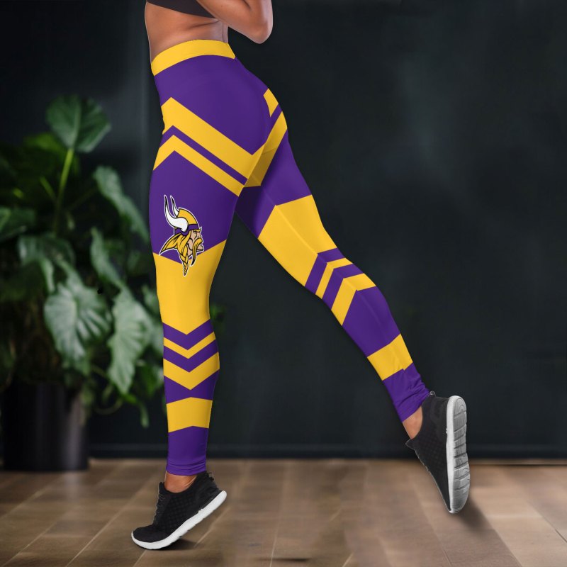 Minnesota Vikings Leggings Side View