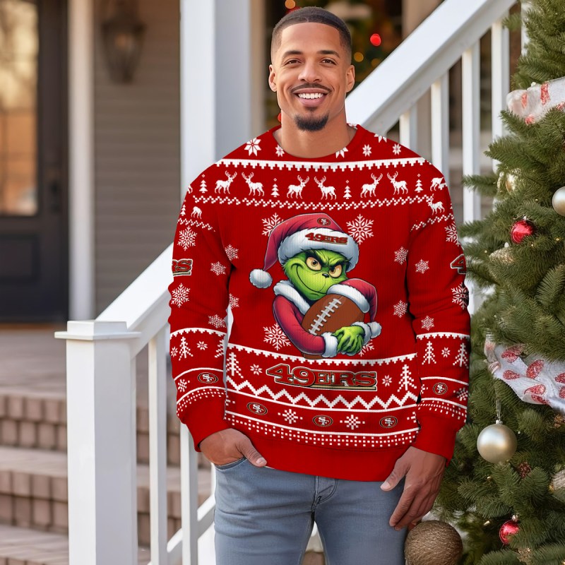 San Francisco 49ers Ugly Christmas Sweater 4