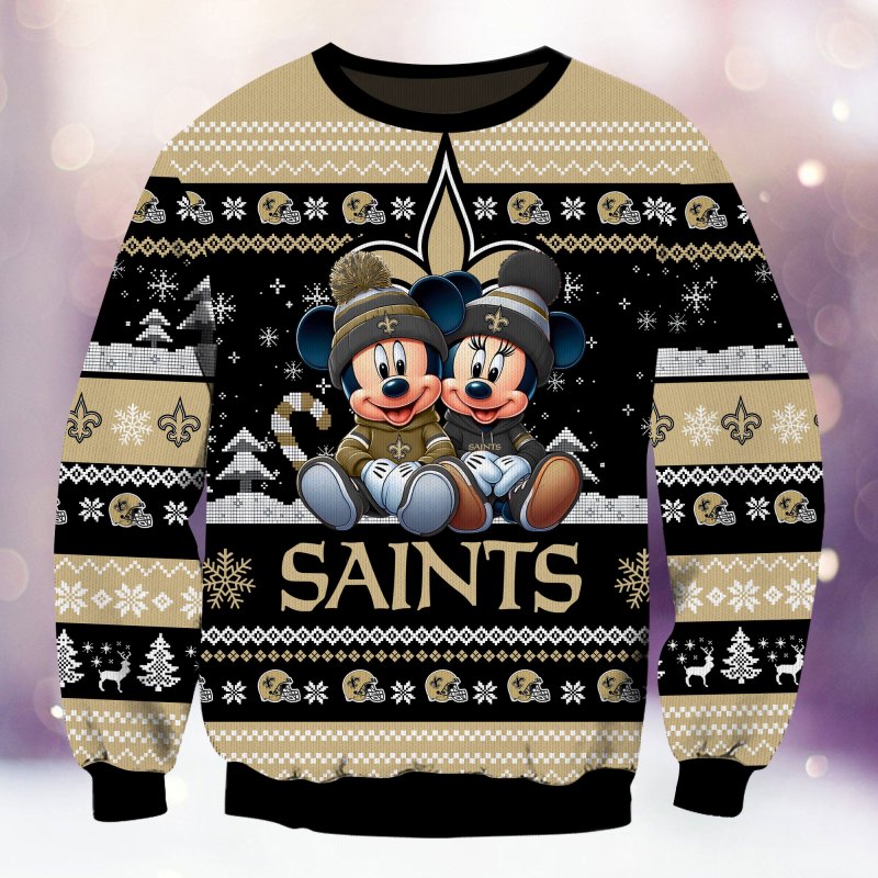 New Orleans Saints Ugly Christmas Sweater