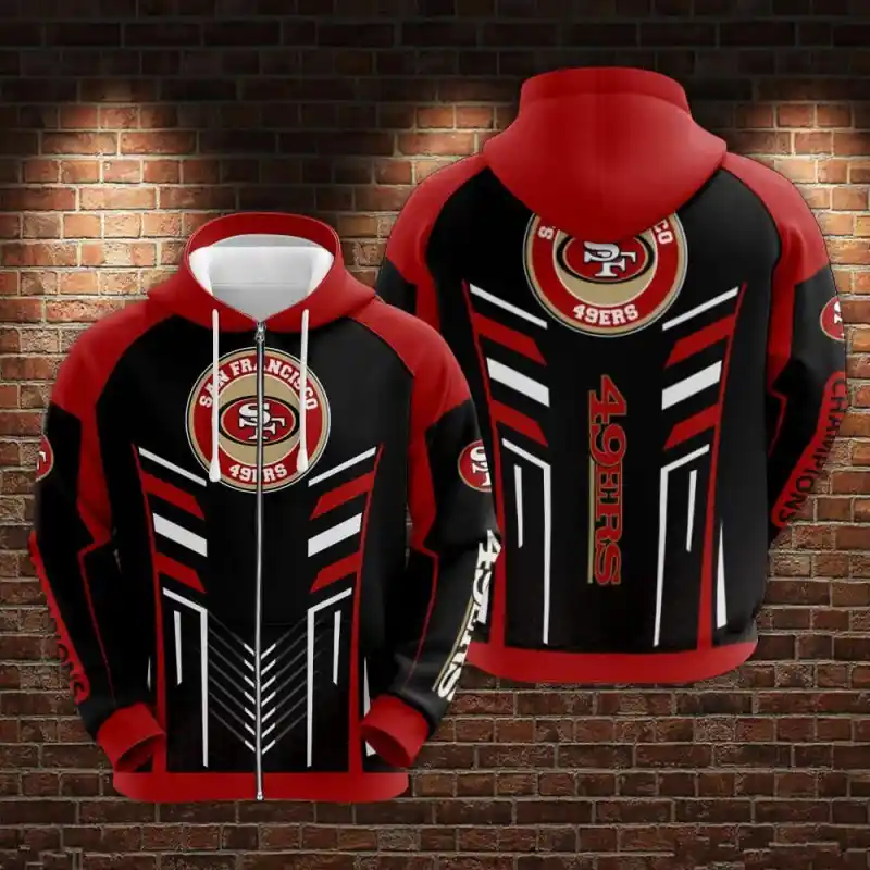 San Francisco 49ers Limited Hoodie - Back View
