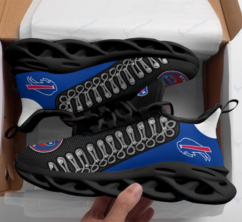 Buffalo Bills Yezy Running Sneakers Design