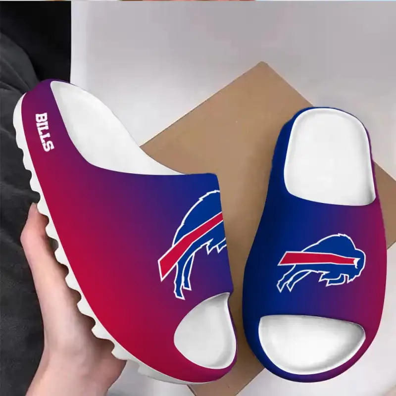Buffalo Bills Yeezy Slippers
