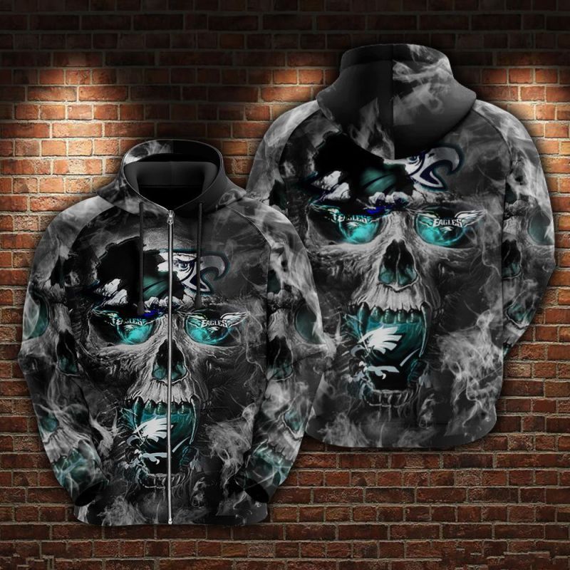 Philadelphia Eagles Hoodie Back View