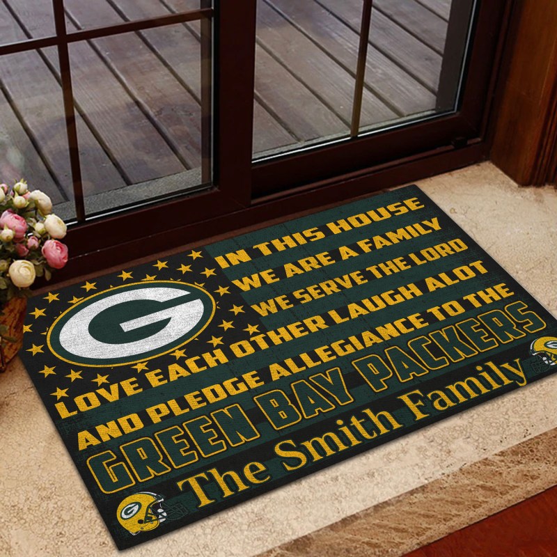 Packers Personalized Doormat