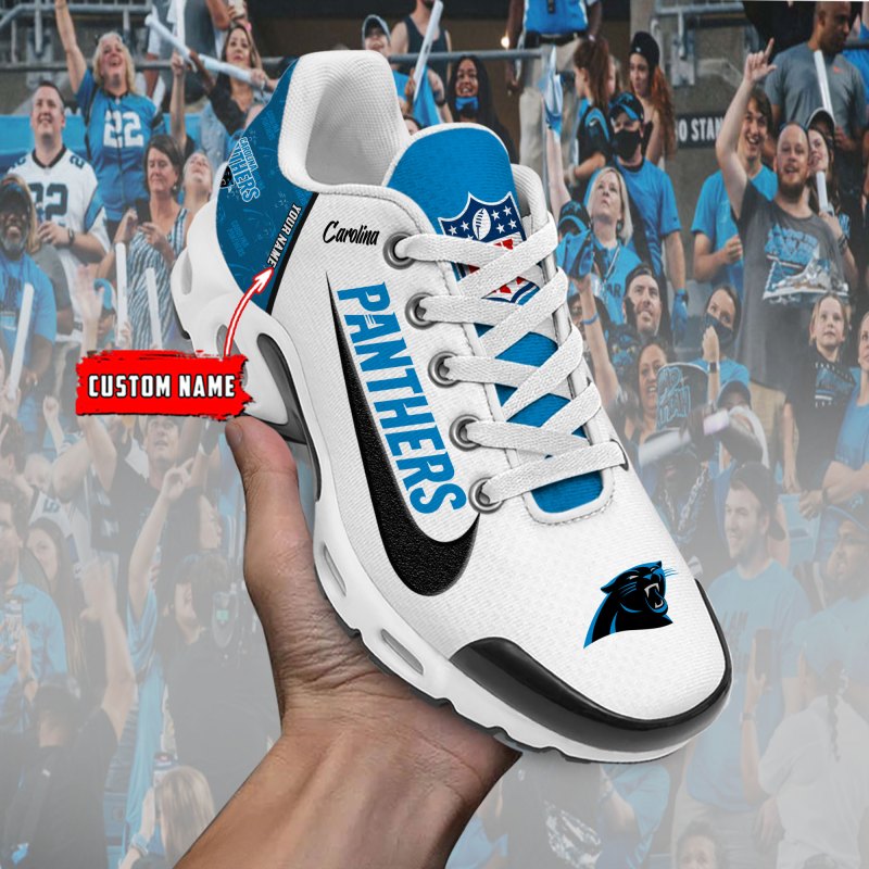 Carolina Panthers Sneakers Top View