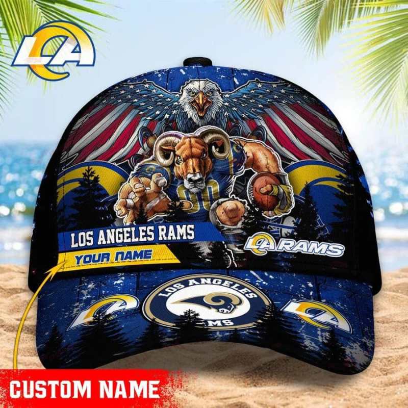 Los Angeles Rams Personalized Classic Cap