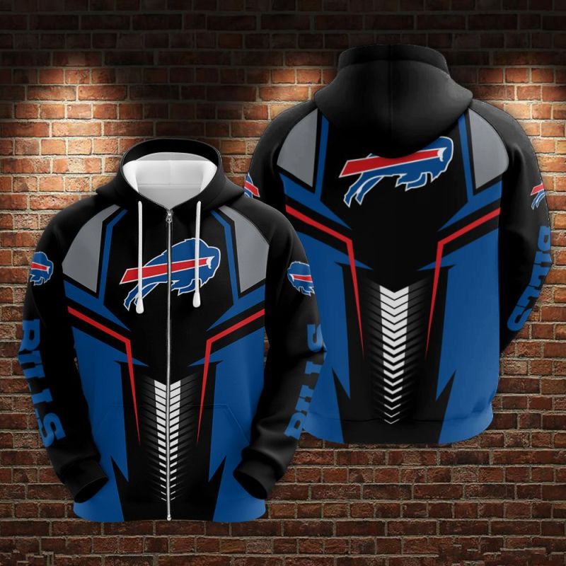 Buffalo Bills Limited Hoodie Side View