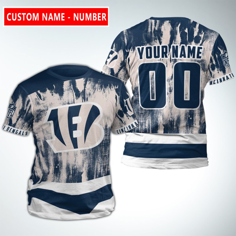 Cincinnati Bengals Personalized T-Shirt