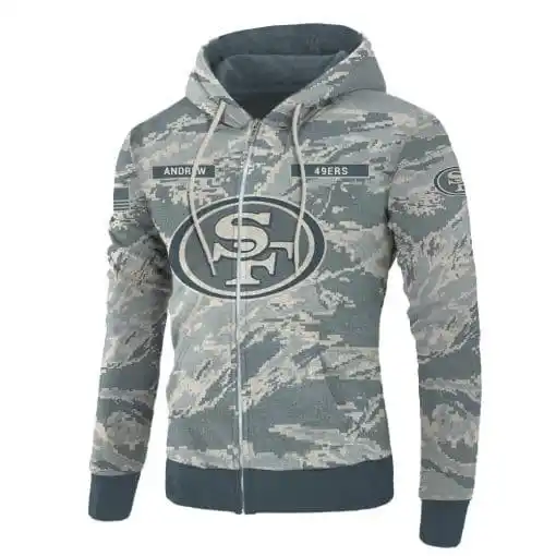 San Francisco 49ers Personalized Sweater Image 4