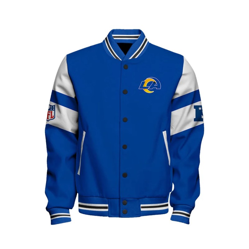 Los Angeles Rams Varsity Jacket Image 2
