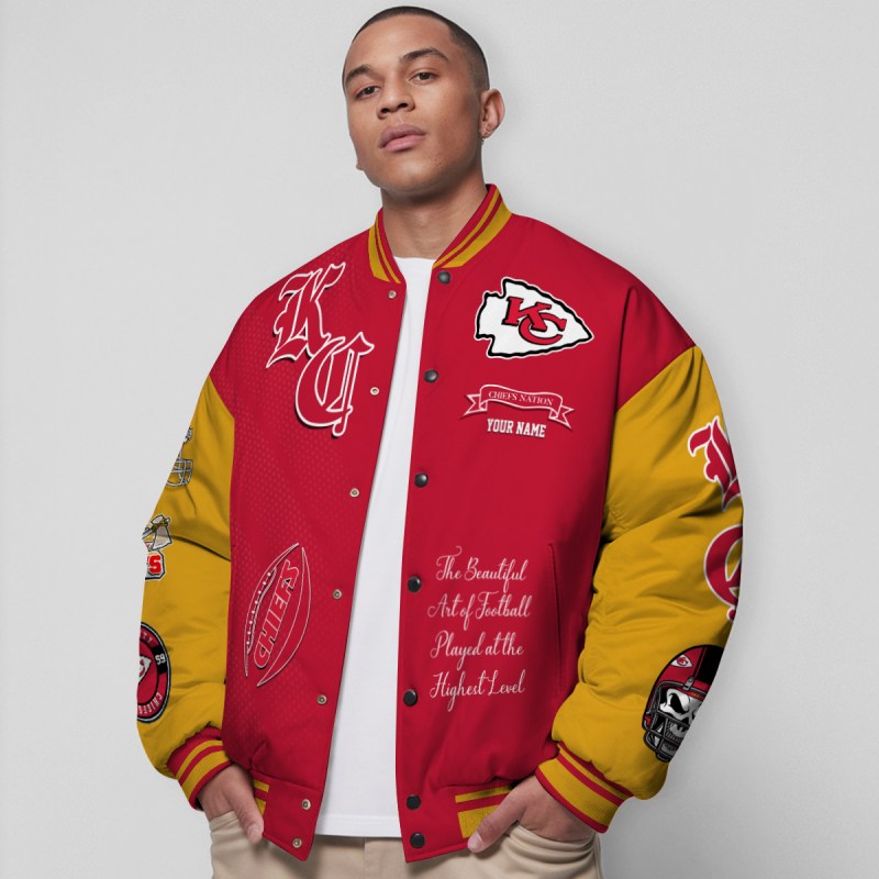 Kansas City Chiefs Varsity Jacket - Image 5