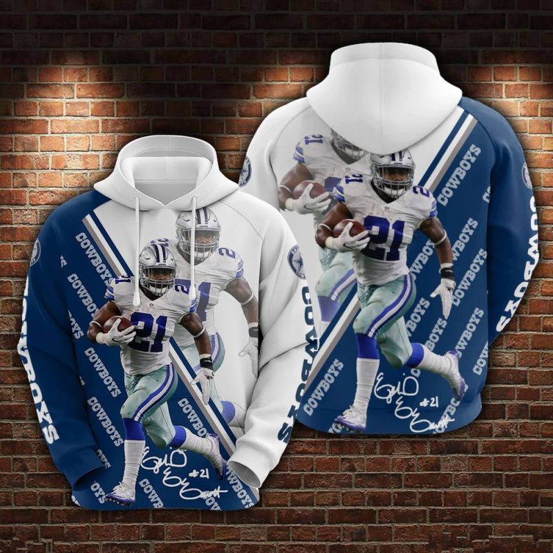 Ezekiel Elliott Dallas Cowboys Limited Hoodie
