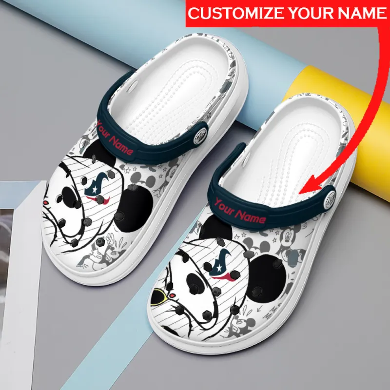Houston Texans Personalized Clog