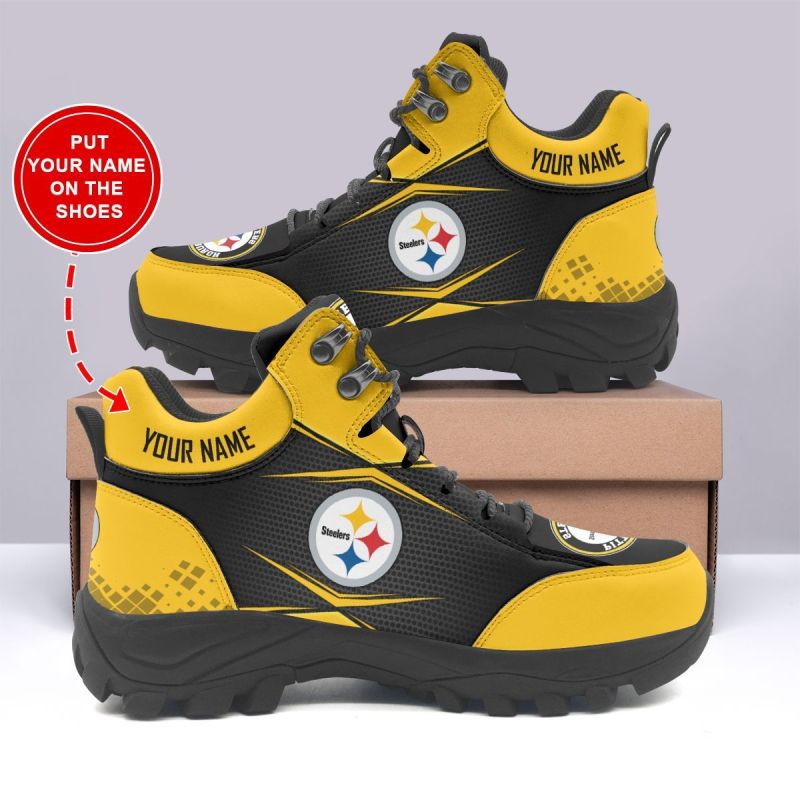 Pittsburgh Steelers Hiking Personalized Shoes