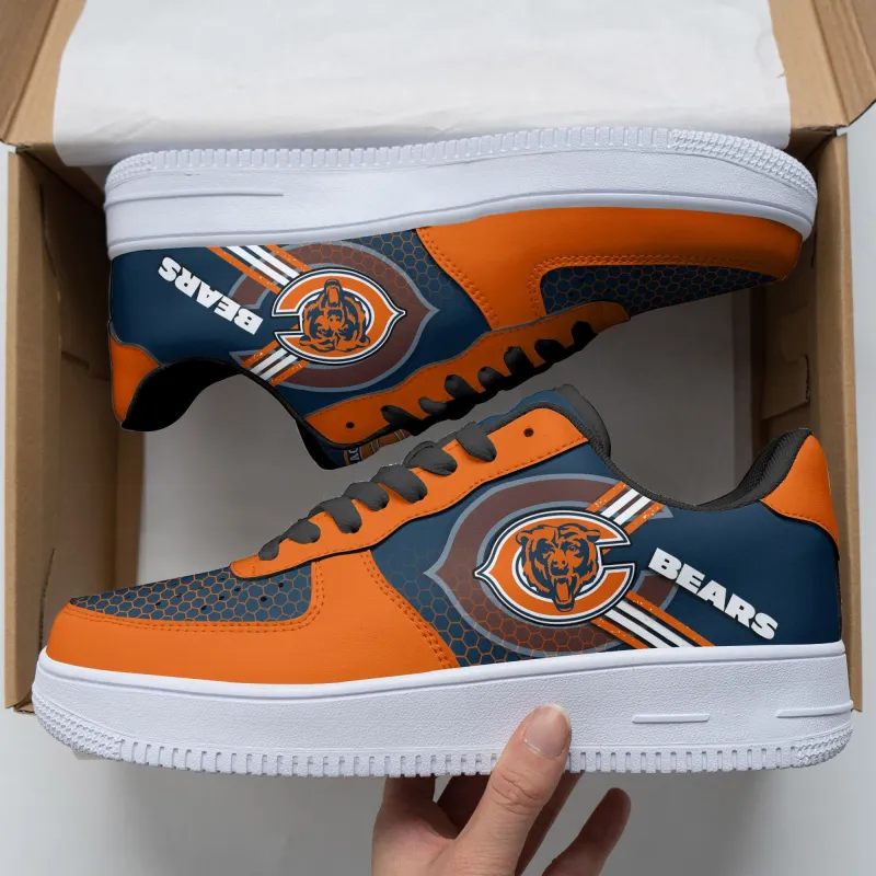 Stylish Chicago Bears AF1 Shoes