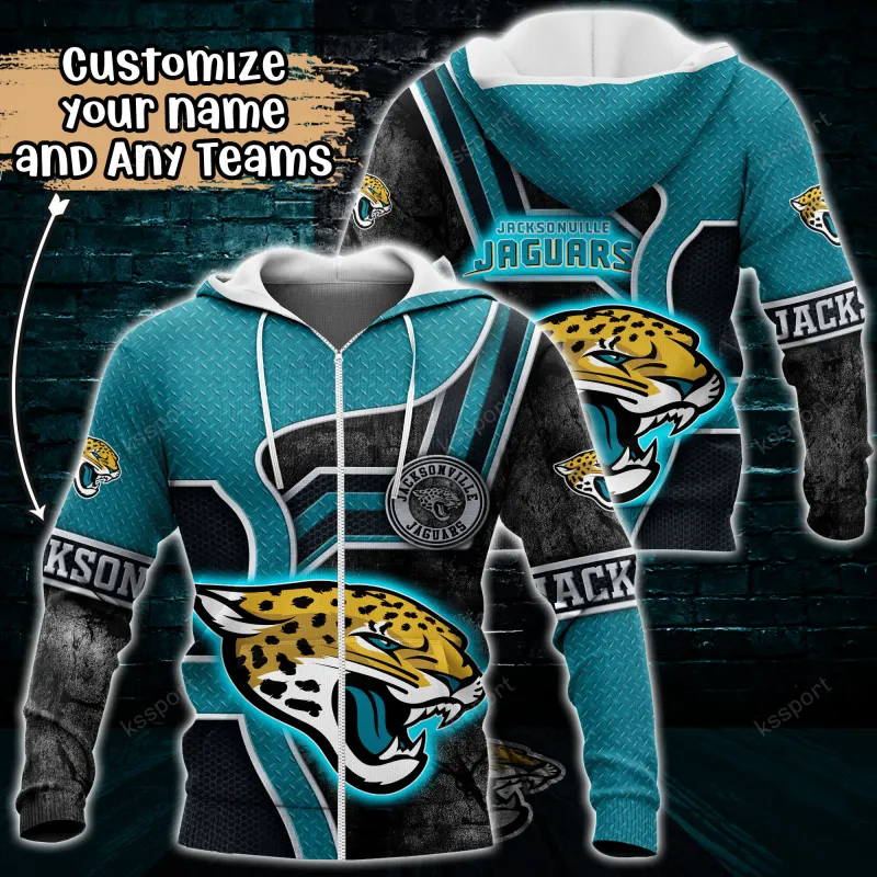 Personalized Jacksonville Jaguars Hoodie