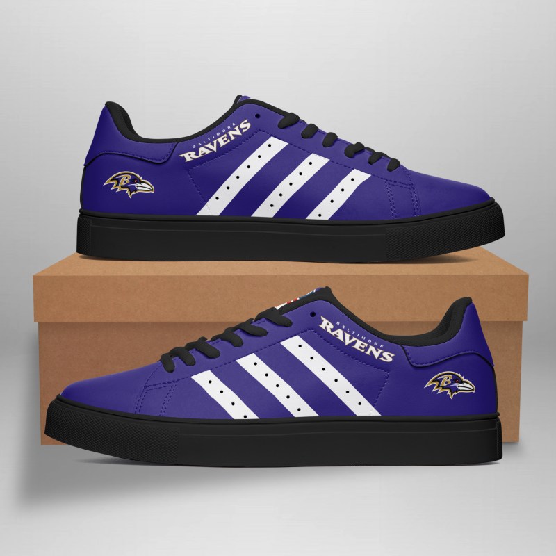 Baltimore Ravens STSM Shoes 142 Side View