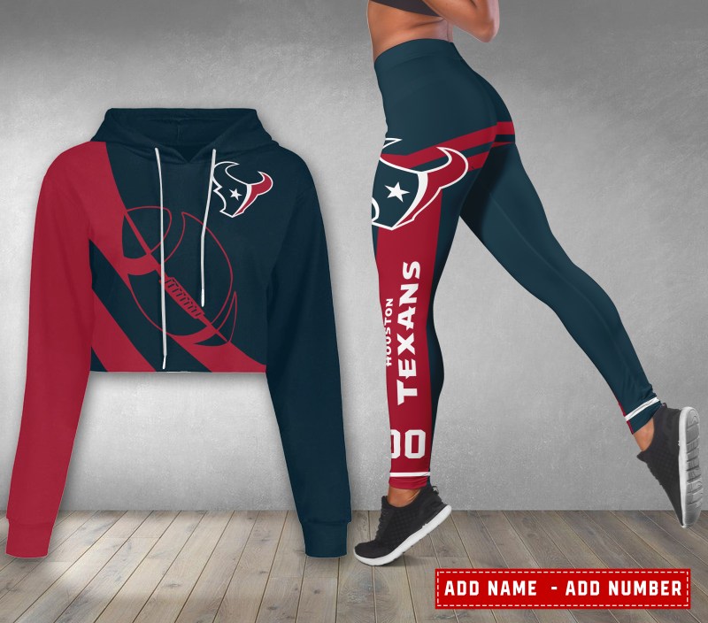 Houston Texans Personalized Hoodie and Leggings