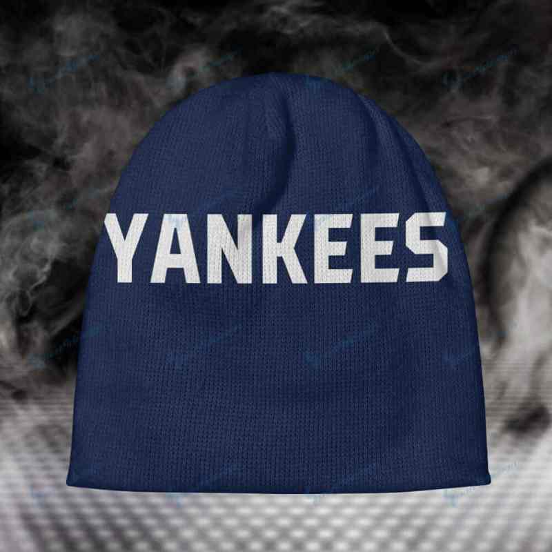 New York Yankees Wool Beanie 8 Image 2
