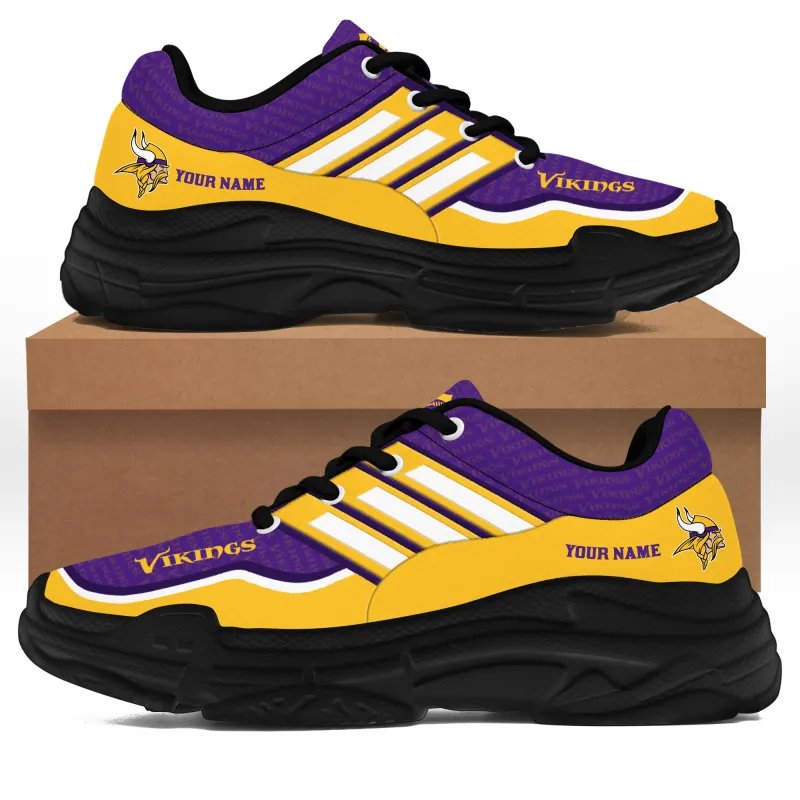 Minnesota Vikings Personalized Chunky Sneakers 11 5 Minnesota Vikings Personalized Chunky Sneakers 2