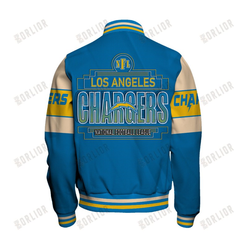 Los Angeles Chargers Fan Gear Varsity Jacket