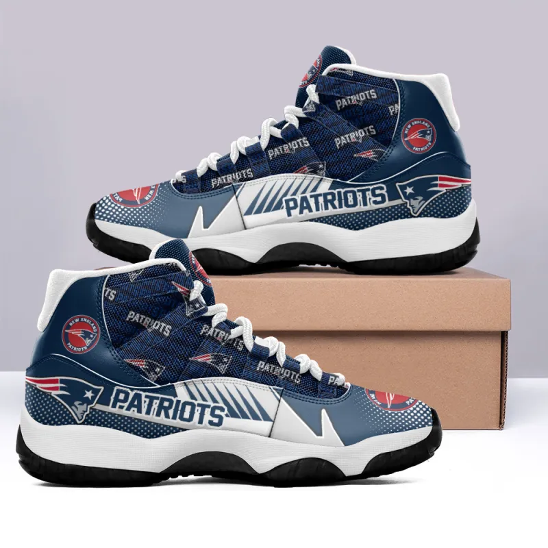 New England Patriots AJD11 Sneakers back view