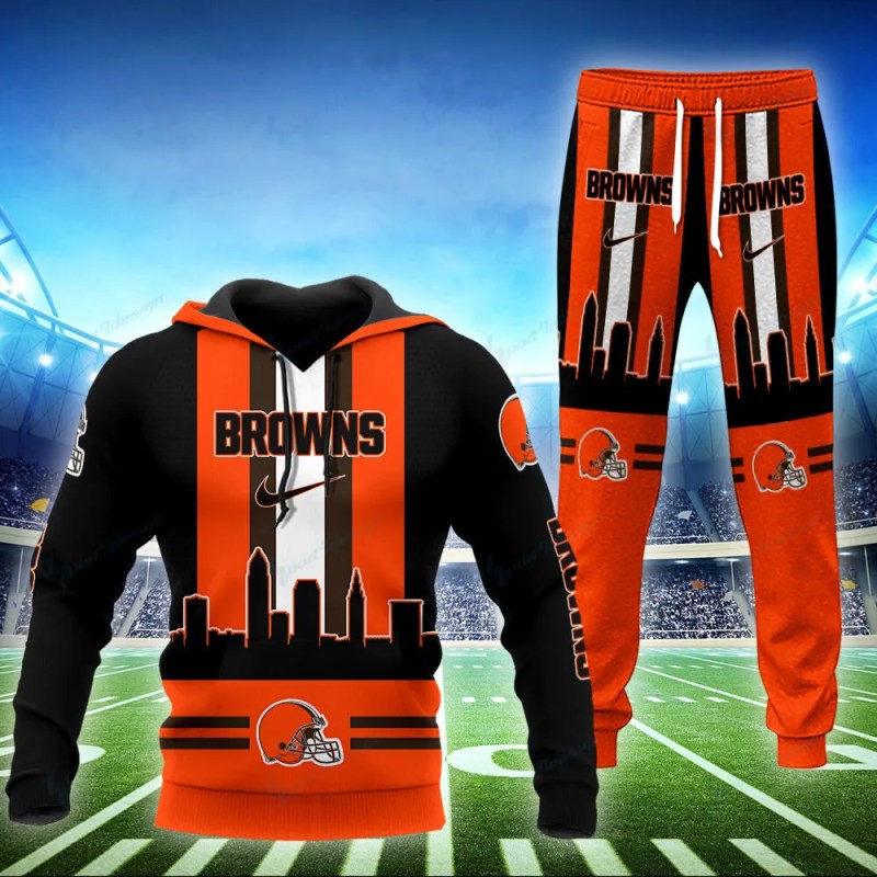 Cleveland Browns Hoodie and Jogger Set