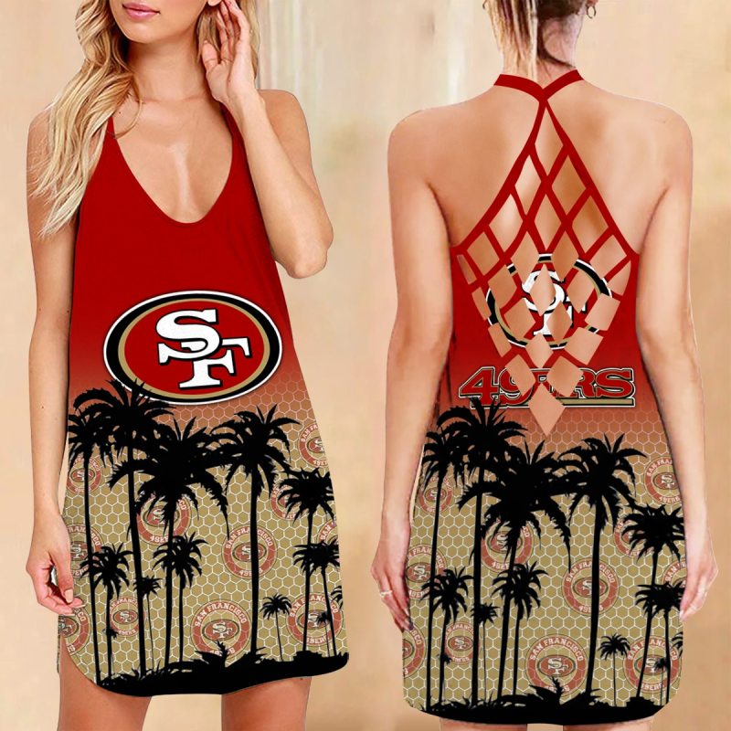 San Francisco 49ers Criss-Cross Dress