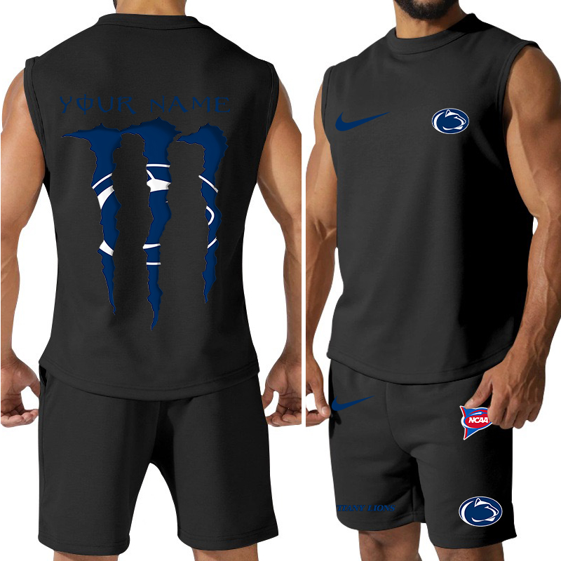 Penn State Nittany Lions Jersey Tank Top and Shorts