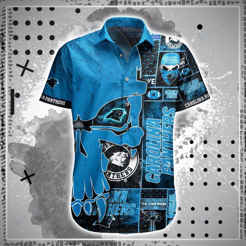 Carolina Panthers Shirt and Shorts Design