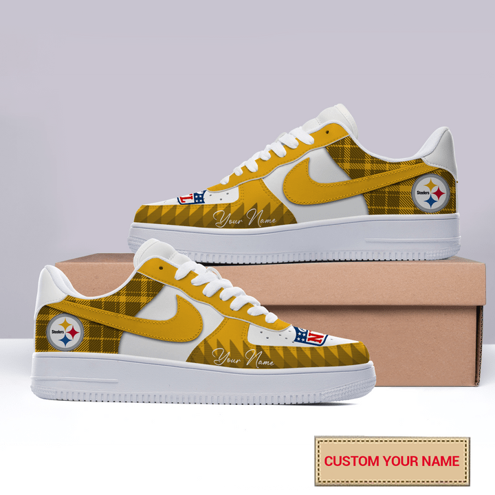 Pittsburgh Steelers 2024 Logo pattern AF1 Sneaker