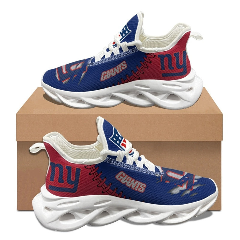 New York Giants Sneakers Back View