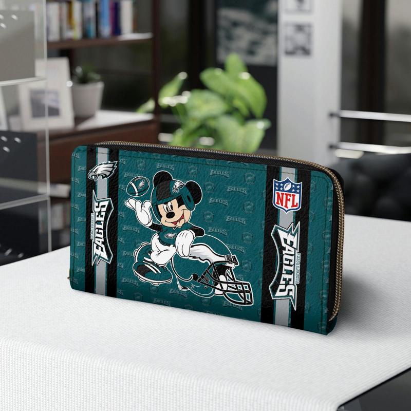 Philadelphia Eagles Wallet Mockup