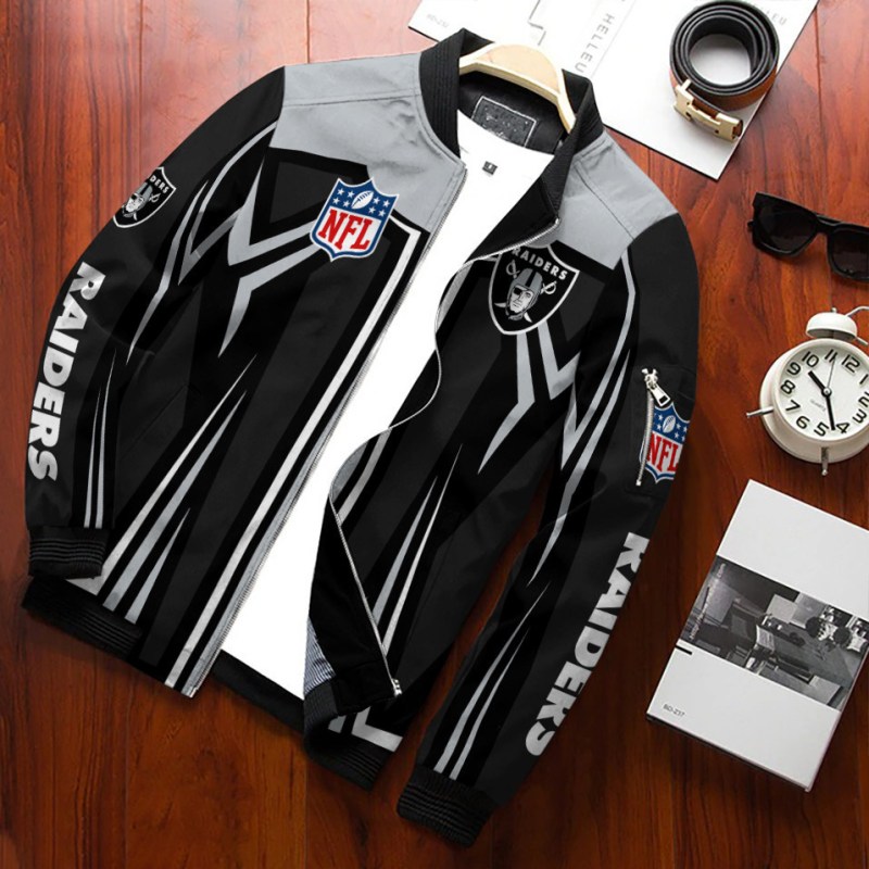 Las Vegas Raiders Bomber Jacket