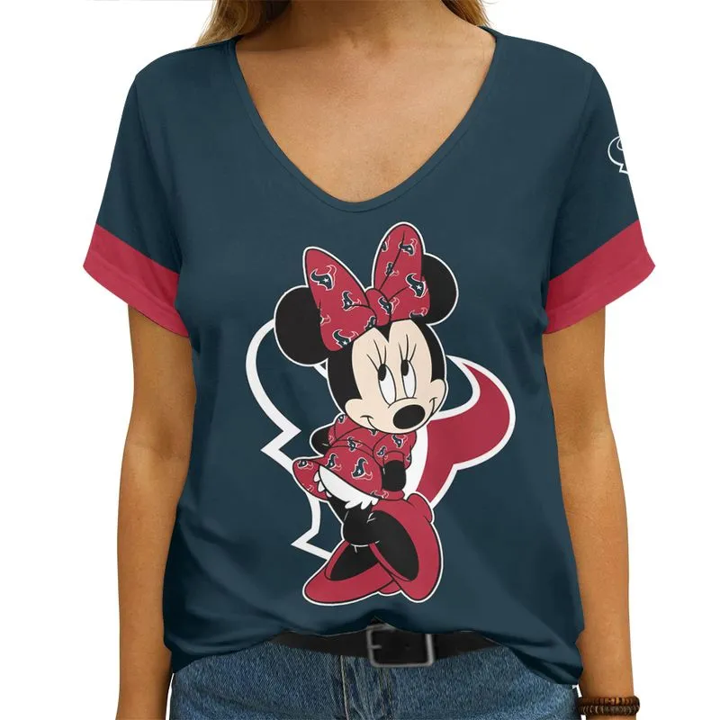 Houston Texans V-neck T-shirt Image 1