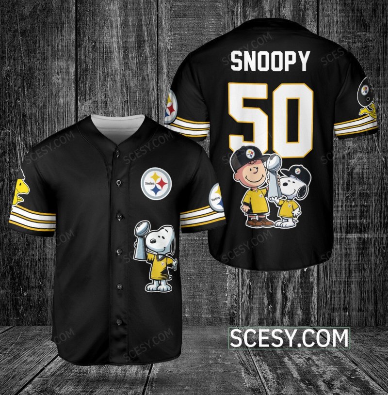 Pittsburgh Steelers Peanut Snoopy Jersey