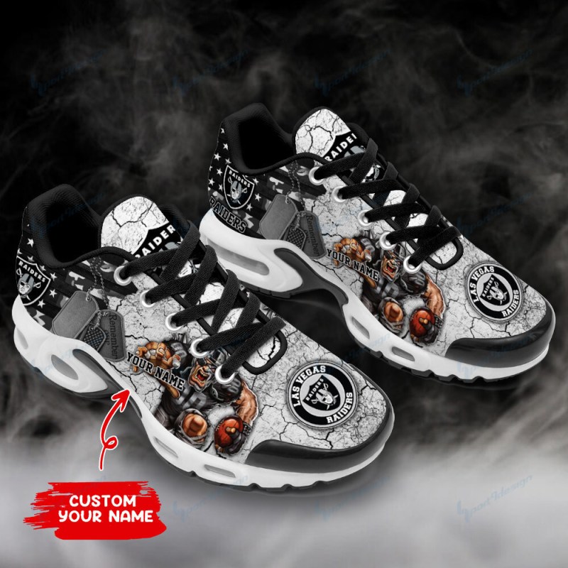 Stylish Las Vegas Raiders Youth Sneakers