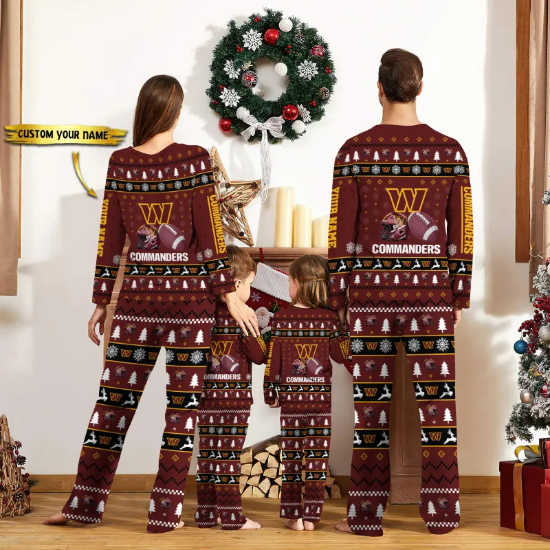 Personalized Pajamas Set for Christmas