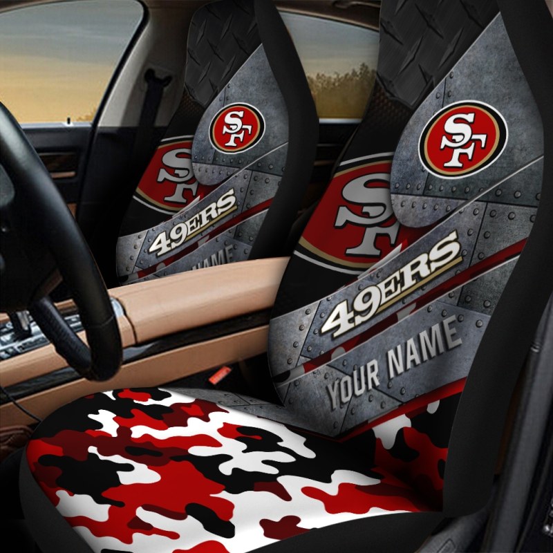 San Francisco 49ers Personalized Car Seat Cover