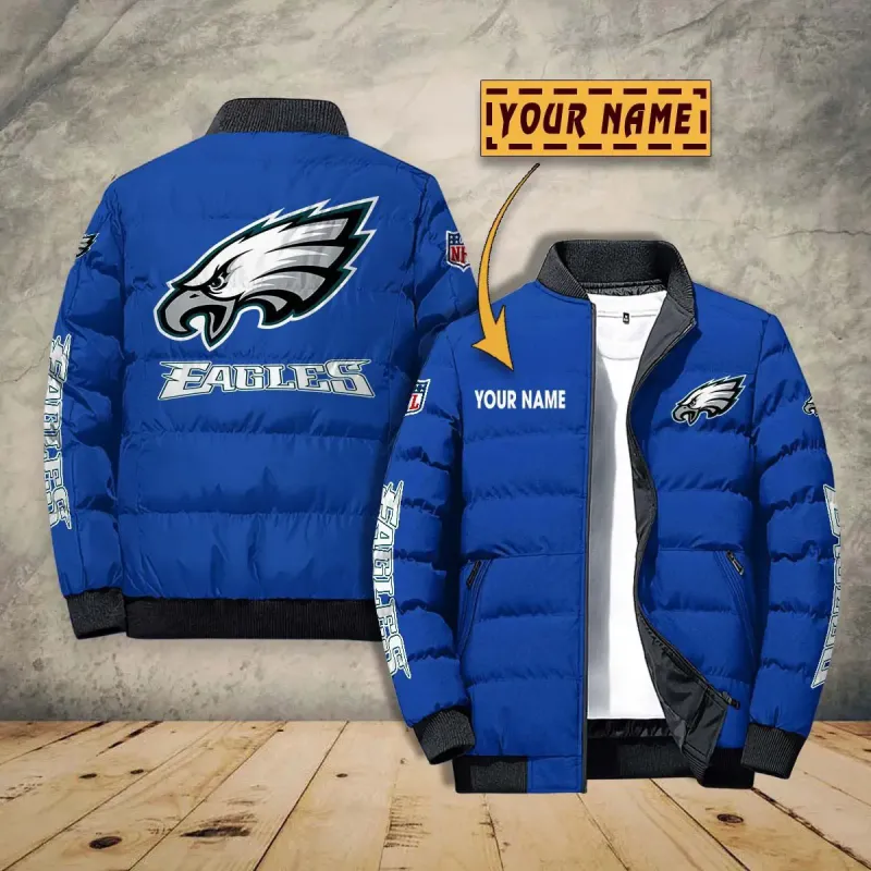 Philadelphia Eagles Puffer Jacket Image 6