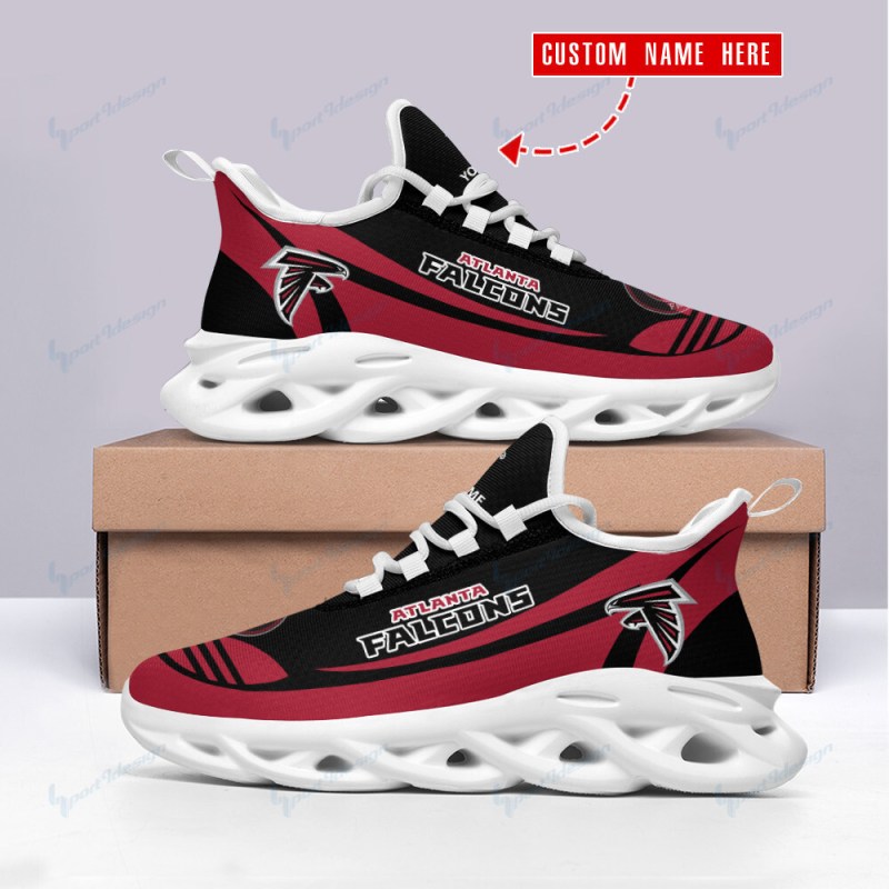 Atlanta Falcons Personalized Yezy Running Sneakers