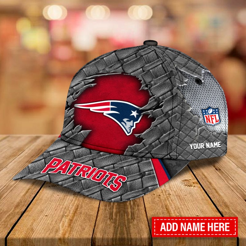 New England Patriots Personalized Classic Cap